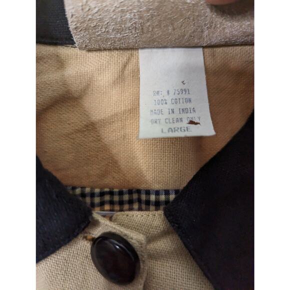 Vintage 90's Painted Pony Cropped Boxy Blazer Jacket Cat Patches and Beading L - Picture 5 of 9